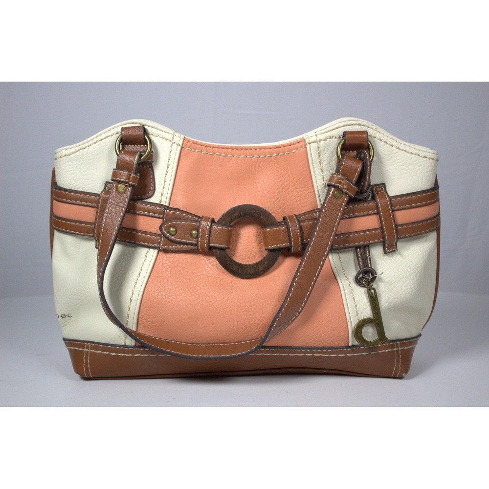 Born Concept Women's Handbag Multicolor Leather Double Handle Shoulder‎ Bag